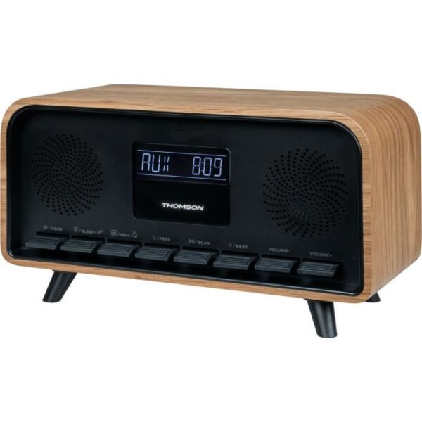 Radio-réveil Bluetooth - THOMSON - Vintage Cosy - 30W