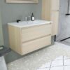 vanity+vasque+miroir & colonne