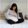 Coussin De Grossesse et D'allaitement 3 En 1 Multirelax éponge vert – Image 4