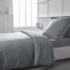 Drap housse TODAY Essential - 90 x 190 cm - 1 personne - 100% Coton uni - Acier – Image 2