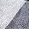 Parure de lit TODAY - housse de couette 140x200 + 1 taie d'oreiller 63x63 - 1 personne - FUNNY2.8 - Blanc et noir – Image 3