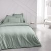 Drap housse TODAY Essential - 140 x 190+25 cm - 1 personne - 100% Coton jersey - Celadon – Image 2