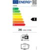 TOSHIBA 32LV2E63DG - TV LED 32'' (80 cm) - Full HD 1920x1080 - HDR10 - TV connecté Smart TV - 2xHDMI - WiFI – Image 4