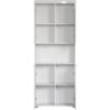 Colonne salle de bain AMANDA - 4 portes + 1 niche - Blanc brillant - L73 x P31 x H190 cm – Image 5