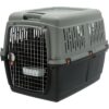 Box de transport TRIXIE Giona 5 - Recyclé - M: 60 × 61 × 81 cm - Anthracite et gris-vert – Image 3