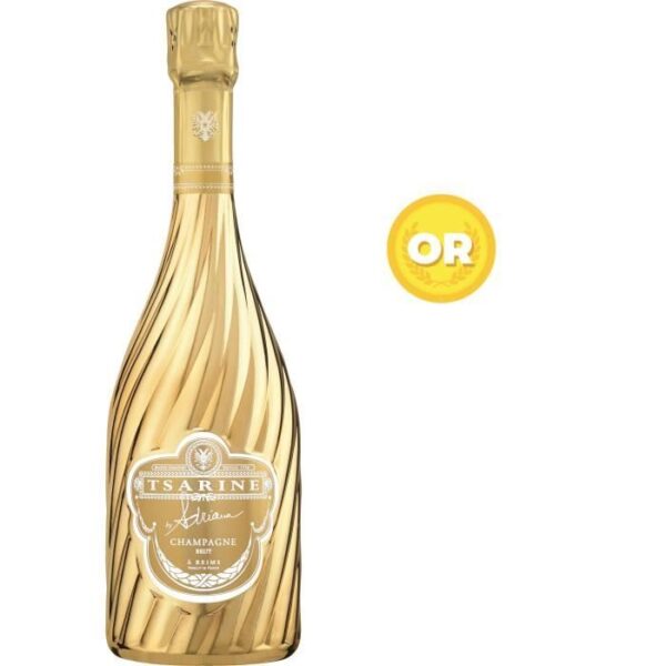 ChampagneTsarine Gold Brut - 75 cl