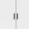 Armoire VEGA - Décor Blanc mat - 3 portes + 3 tiroirs - L 147 x P 49,6 x H 200,4 cm – Image 6