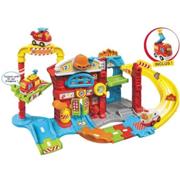 VTECH - Tut Tut Bolides - Maxi Caserne De Pompiers (+ Louis