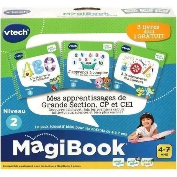 Livre Interactif Magibook - VTECH - Mes Apprentissages de Grande Section