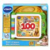 VTECH - Mon Imagier Bilingue - 100 Animaux - Livre interactif bilingue - Pour Enfant - Pile - Multicolore – Image 2