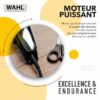 WAHL 20107.0460 Tondeuse cheveux Baldfader - Tondeuse filaire - Fonction effilage - Affûtage auto - Largeur de lame 45mm – Image 5