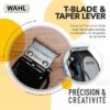 WAHL 20107.0460 Tondeuse cheveux Baldfader - Tondeuse filaire - Fonction effilage - Affûtage auto - Largeur de lame 45mm – Image 6