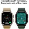 Apple Watch Ultra 2 GPS + Cellular - 49mm - Boîtier Black Titanium - Bracelet Black Titanium Milanese Loop - M – Image 6