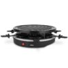 Appareil a raclette - WEASY LUGA60  - 4 personnes - 900W - Revetement anti-adhésif - 30x30cm - Plaque amovible – Image 3