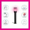 Kit de Démarrage Borne Connectée WIZ ELPAS 12V Extérieur - Windmills - Aluminium - LED intégrée - Noir – Image 2