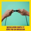 Kit de Démarrage Borne Connectée WIZ ELPAS 12V Extérieur - Windmills - Aluminium - LED intégrée - Noir – Image 5