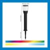 Kit de Démarrage Borne Connectée WIZ ELPAS 12V Extérieur - Windmills - Aluminium - LED intégrée - Noir – Image 6