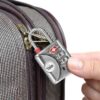 Cadenas a Code - YALE - YTP1/32/119/1 - Gris - Combinaison Programmable 3 chiffres homologué TSA 32 mm - Pour Valise de voyage – Image 5