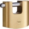 Cadenas de sécurité en laiton YALE Y114B/70/113/1 - anse acier cémenté - 3 clés – Image 2