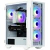 Boitier PC sans alimentation - ZALMAN i3 NEO TG (Blanc) - Moyen tour - Format ATX - 4x120mm LED A-RGB – Image 2