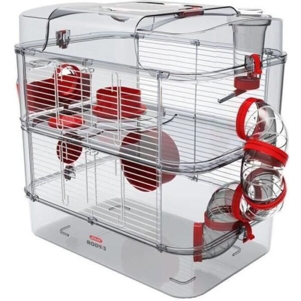 ZOLUX Cage sur 2 étages pour hamsters