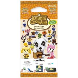 Cartes Amiibo - Animal Crossing Série 2  Contient 3 cartes dont 1 spéciale