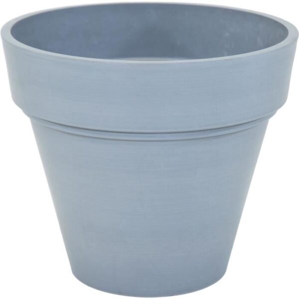 Pot de fleur - MEGA COLLECTIONS - Ecostone Planter - Ø 41 cm - H 35 cm - Gris