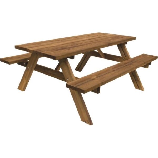 Table forestiere - Pin du Nord PEFC - 8 personnes - EKJU