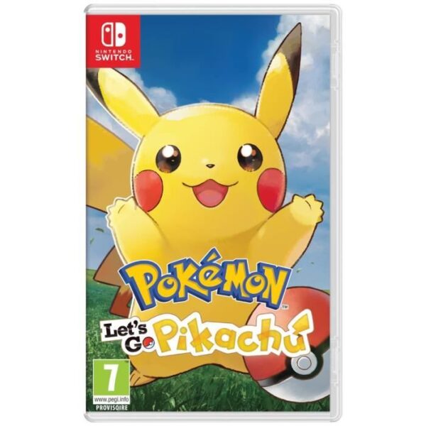 Pokémon: Let's Go, Pikachu  Jeu Nintendo Switch