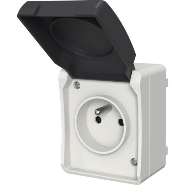 Prise double étanche - Aquatop - Ref. 9673 - IP54 - Pret a poser - Monophasé