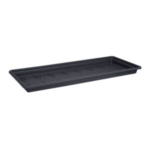 Soucoupe Jardiniere Green Basic XXL - ELHO - Noir - Plastique - Ø 72.2 x H 5.5 cm