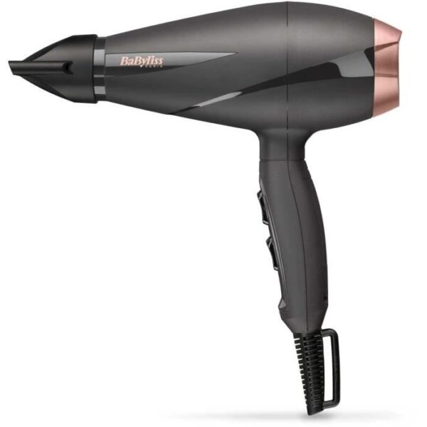 Seche-cheveux - BaByliss - 6709DE Smooth Pro 2100 - Moteur AC - Fabriqué en Italie