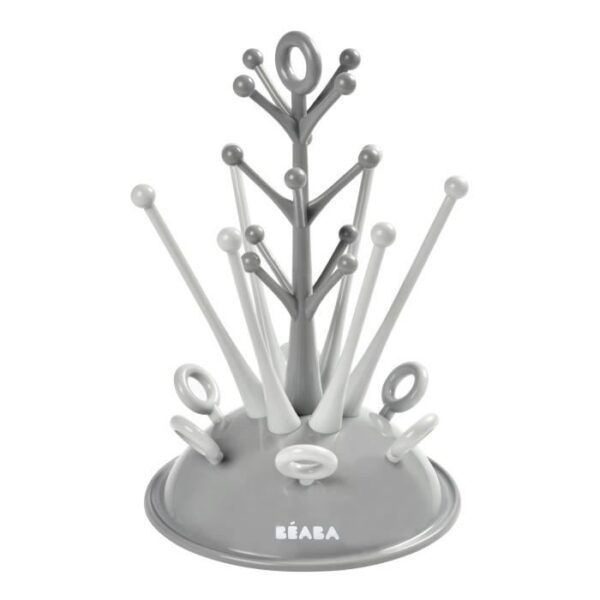 BEABA, Egoutte Biberons arbre, gris