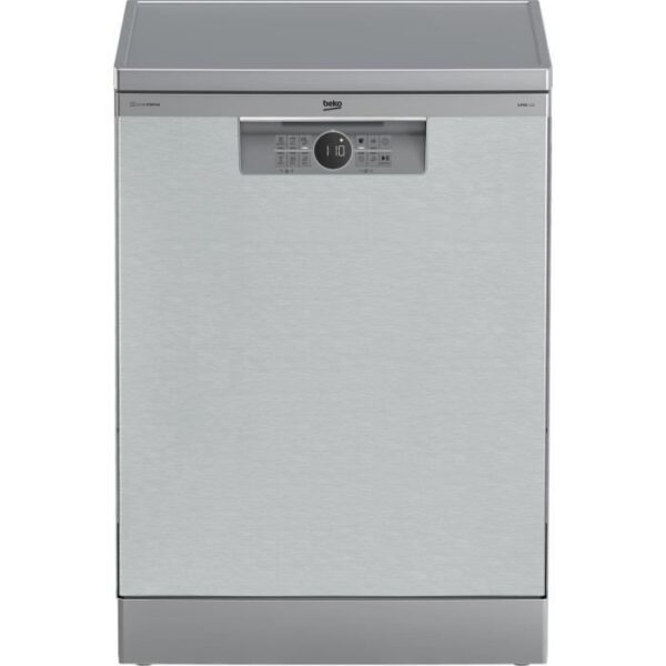 Lave-vaisselle pose libre BEKO BDFN26640XC - 16 couverts - Induction - L60cm - 44dB - tiroir a couverts - Inox