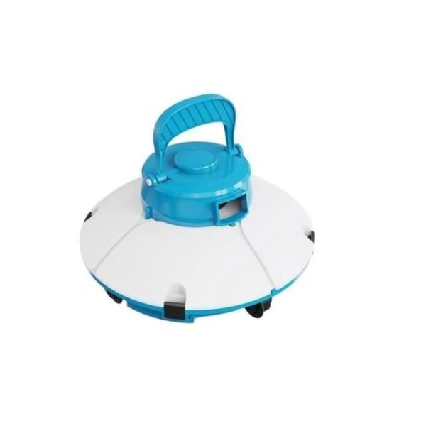 Robot de piscine - Bestway - Frisbee - Autonome - nettoyage fond plat - 5x3m max - Bleu
