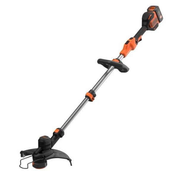 Coupe-bordure électrique BLACK+DECKER - BCSTE636L1-QW - 36V - 33cm - Avec batterie 36V - tete pivotante - tube télescopique
