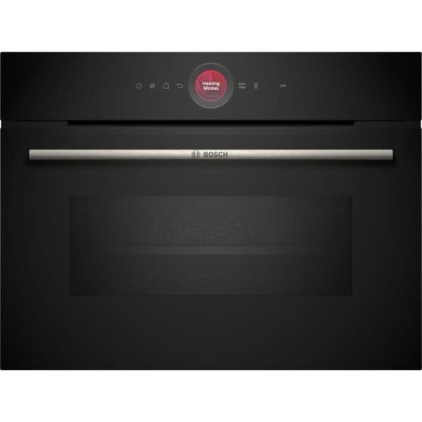 Four combiné micro-ondes encastrable Softclose - BOSCH SER8 - CMG7241B1F - Noir - 45 L - 45,5 x 59,4 x 54,8 cm