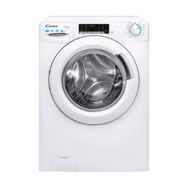 Lave-linge séchant CANDY CSW 475TWME/FR - 7 / 5 kg - moteur BLDC - 1400 trs/min - Classe A - Blanc