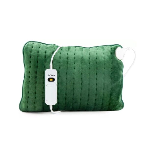 Coussin chauffant DOMO DO638K - Super doux - Chauffe rapide - 3 niveaux température - Arret automatique - Câble électrique amovible