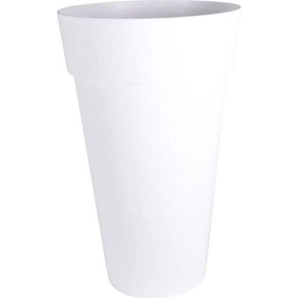 EDA Vase TOSCANE XXL - 90 L - Ø 48 x H 80 cm - Blanc