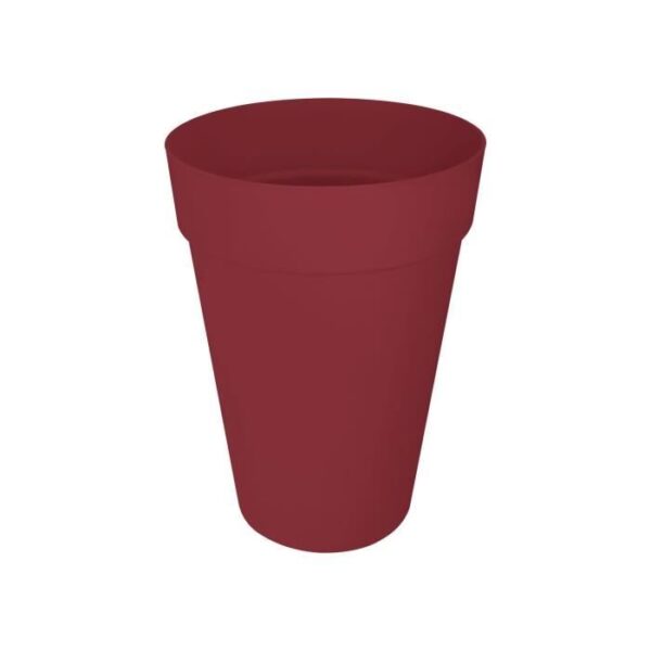 Pot de fleur - Elho - Loft Urban Rond - Haut 42 - Rouge - Ø 42 x H 56 cm - Extérieur - 100% recyclé