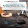 Robot Aspirateur Laveur connecté avec base de vidage EZICLEAN All-in-one Z10 Plus - 240 min - 6000pa - 180m² - 1.5L – Image 5