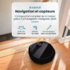 Robot Aspirateur Laveur connecté avec base de vidage EZICLEAN All-in-one Z10 Plus - 240 min - 6000pa - 180m² - 1.5L – Image 6