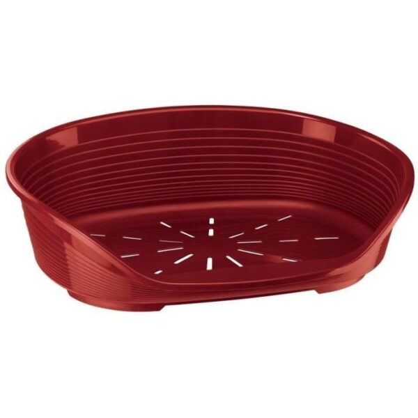 Panier-Corbeille SIESTA DELUXE Taille 10 - 93,5*68*28,5 cm - Bordeaux -FERPLAST