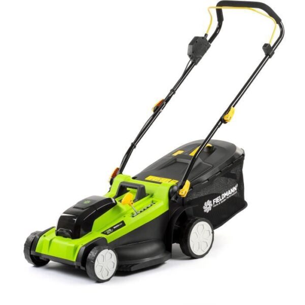 Tondeuse sans fil - FIELDMANN - 20V - Coupe 43 cm - Hauteur max 75 mm - Batterie et chargeur non inclus