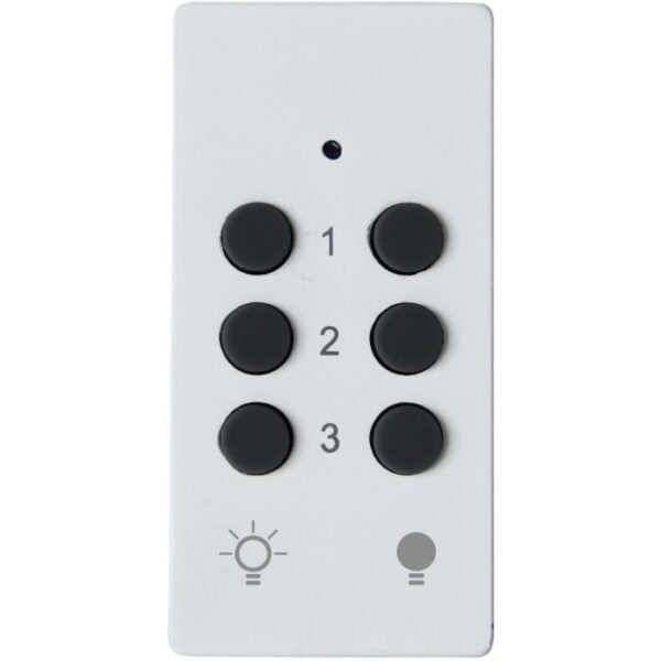 Kit 3 Prises télécommandées + Télécommande - GAO - 230 V - Blanc