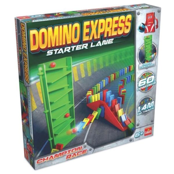 Domino - GOLIATH - Starter Lane - 60 dominos - Labyrinthe - Vague