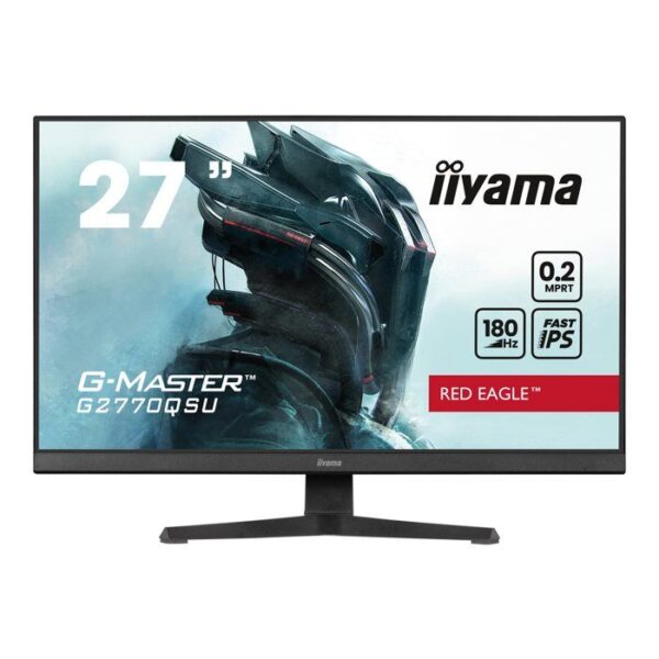 Ecran PC Gamer - IIYAMA - 27 - FHD - 180Hz - Dalle IPS - 0,2ms - G2770QSU-B6