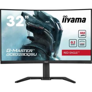 Ecran PC Gamer Incurvé - IIYAMA - 32 - QHD - 100Hz - Dalle VA - 0,2ms - Ajustable en hauteur - GCB3280QSU-B2