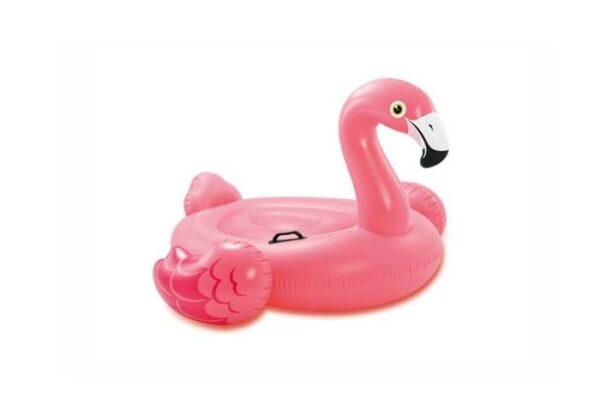 Bouée gonflable flamant rose - 142x137x97 cm